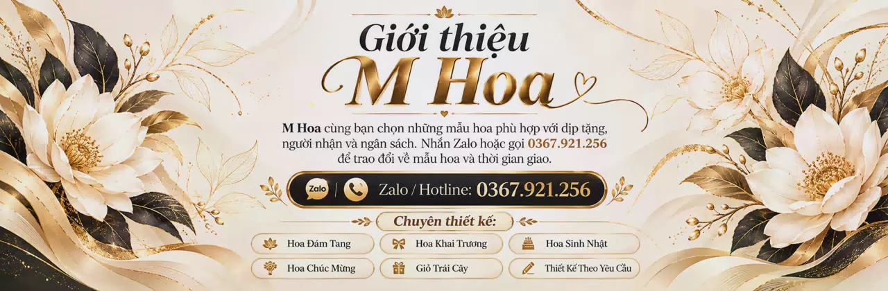 Ảnh bìa Shop hoa tươi Thái Hòa - Đồng hành cùng những dịp đặc biệt